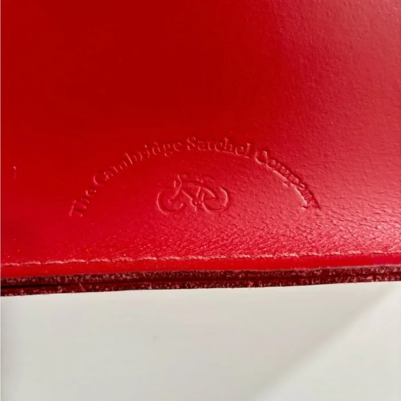 The Cambridge Satchel Company Cherry Red Satchel - Picture 7 of 11